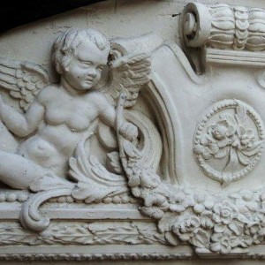 Sleeping Cherubs order Wall Pediment